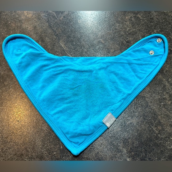 Kyte Baby Bib Lagoon Retired Blue 100% bamboo - Picture 1 of 3